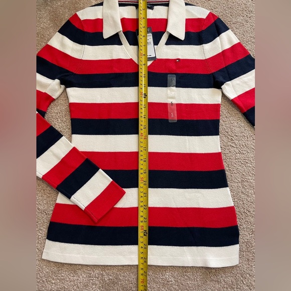 TOMMY HILFIGER Size S V-Neck Sweater - Picture 5 of 8
